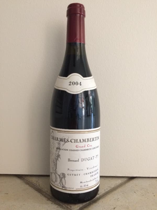 Charmes-Chambertin, Grand cru, Dugat-Py, 2004