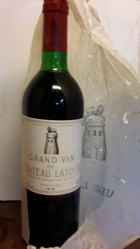 Grand Vin de Château Latour, Pauillac, 1976