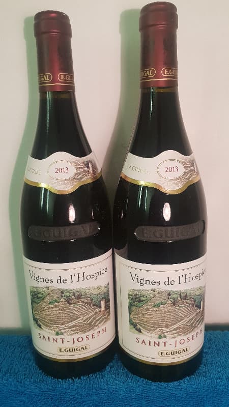2 x Saint-Joseph, VIGNES DE L'HOSPICE, GUIGAL, 2013