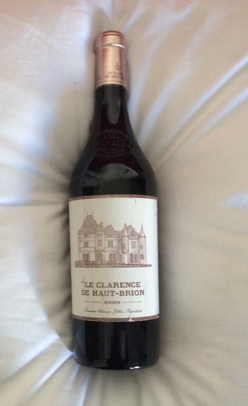 La Clarence, Château Haut brion, Pessac-Léognan, 2008