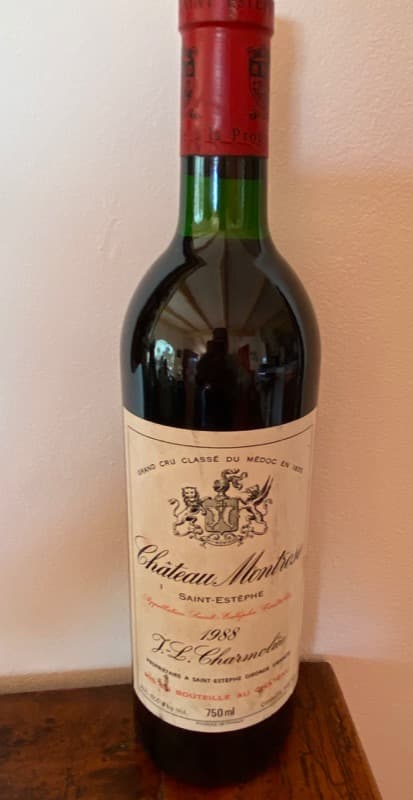 Château Montrose, Saint-Estèphe, 1988