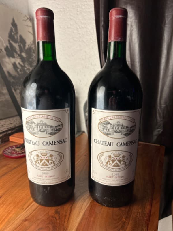 2 x Château Camensac, Haut-Médoc, 1989 (Magnum)