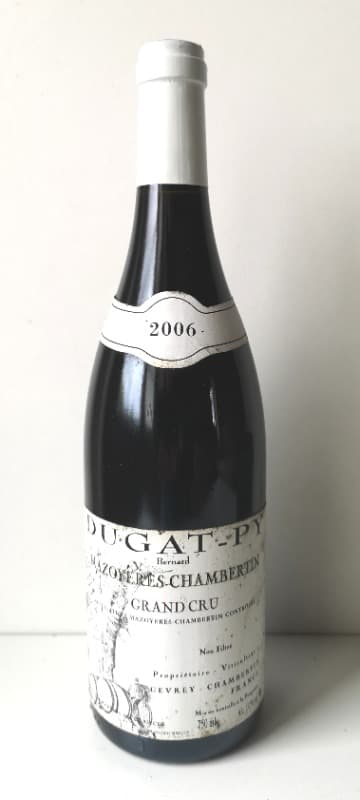 Mazoyères-Chambertin, Grand cru, Dugat-Py, 2006