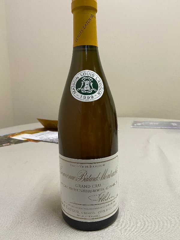 Bienvenues-Bâtard-Montrachet, grand cru, Louis Latour, 1999