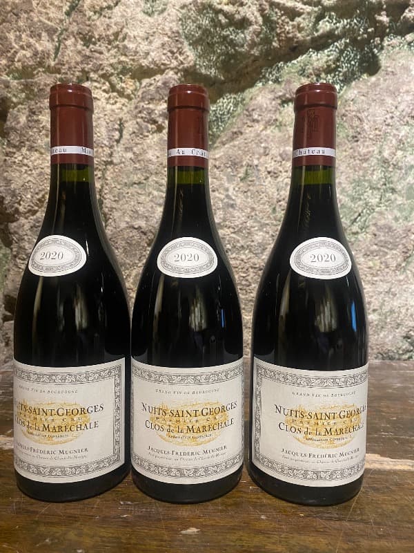 3 x Nuits-Saint-Georges, Clos de la Maréchale, Domaine Jacques Frédéric Mugnier, 2020