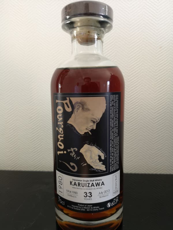 33 y. Sherry Butt # 4556, Karuizawa, single Malt Whisky, 1980