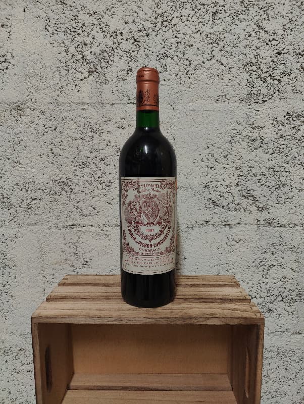Baron Pichon Longueville, Château Longueville, Pauillac, 1991