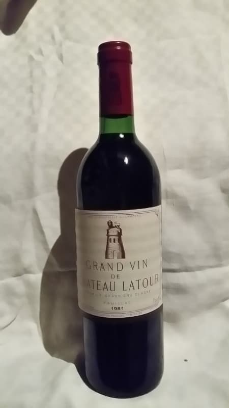 Château Latour, Pauillac, 1981