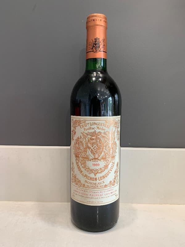 Pichon Baron, Château Longueville, Pauillac, 1989