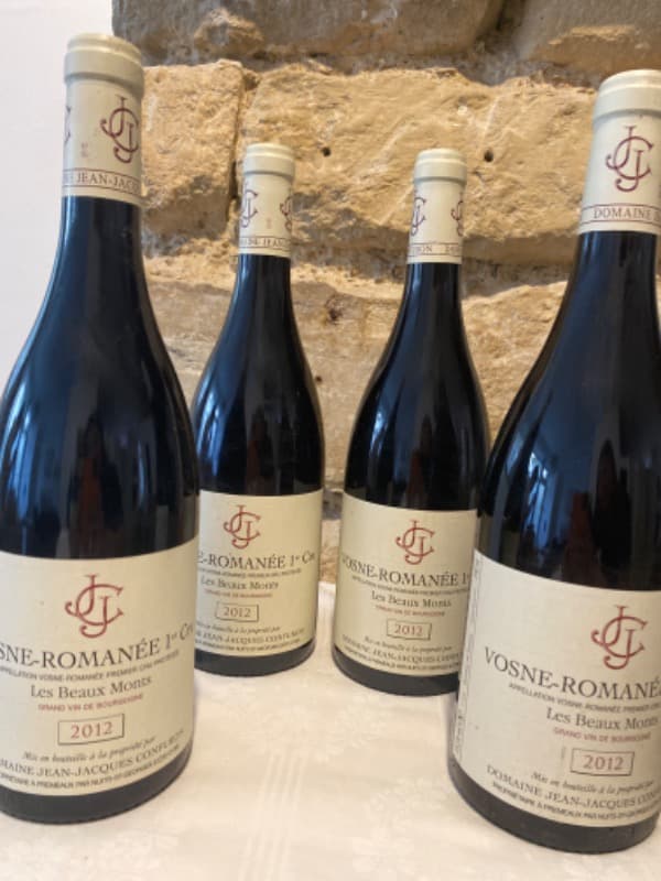 4 x Vosne-Romanée, 1er Cru - Les Beaux Monts, Domaine J. J. Confuron, 2012