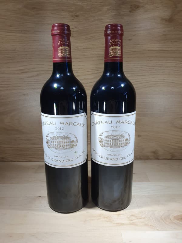 2 x Château Margaux, Margaux, 2012