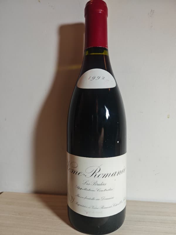 Vosne-Romanée, Les Brûlées, domaine Leroy, 1992