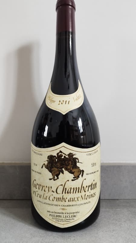 Gevrey-Chambertin, 1er Cru Combes aux Moines, Philippe Leclerc, 2011 (Magnum)