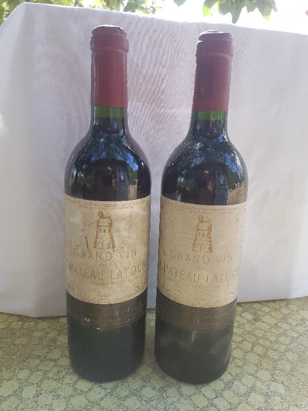 2 x (U.S)Grand Vin de Château Latour, Pauillac, 1984