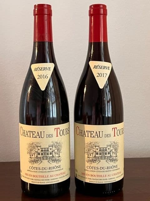 Côtes-du-Rhône, 2016/2017, château des Tours