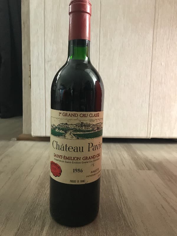 Château Pavie, Saint-Émilion Grand Cru, 1986