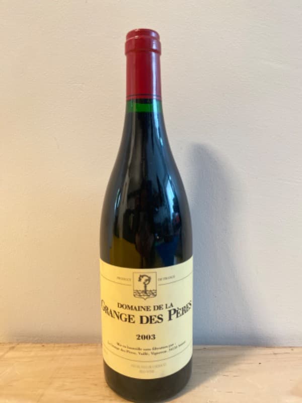 Domaine de la Grange des Pères, Vin de Pays de l'Hérault, 2003