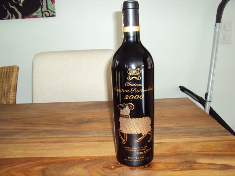 Château Mouton Rothschild, Pauillac, 2000
