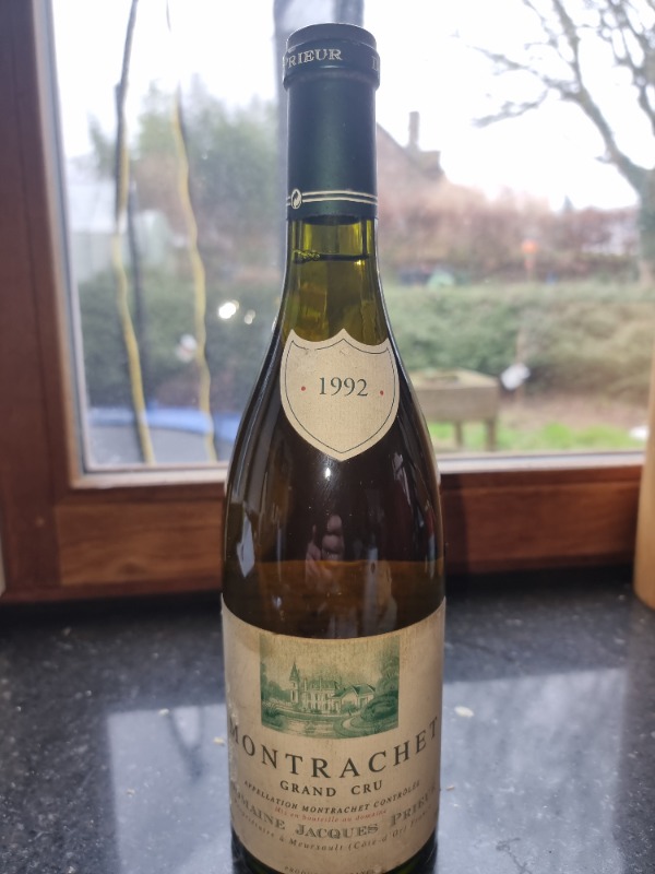 Montrachet, Grand Cru, Jacques Prieur, 1992