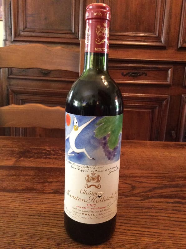 Château Mouton Rothschild, Pauillac, 1982