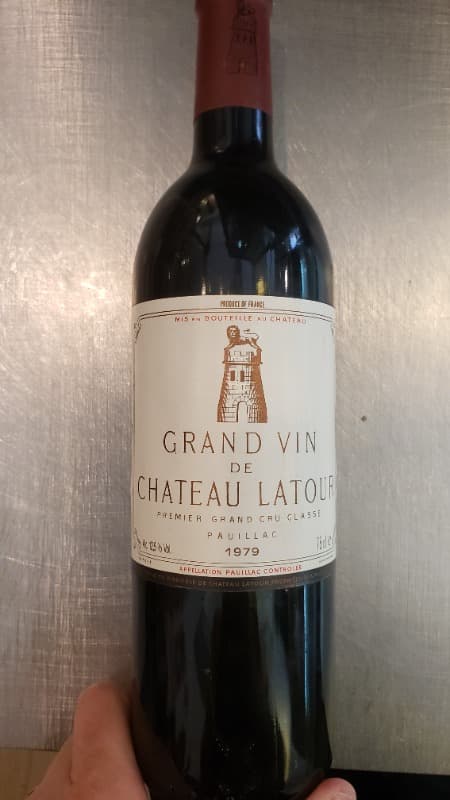 Grand Vin de château Latour, Pauillac, 1979