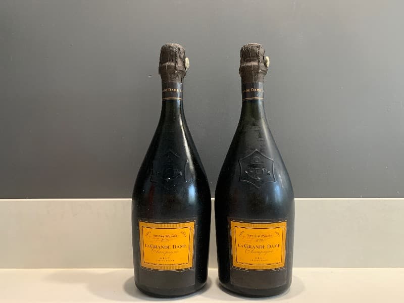 2 x La Grande Dame, Veuve Cliquot Ponsardin, Champagne, 1993