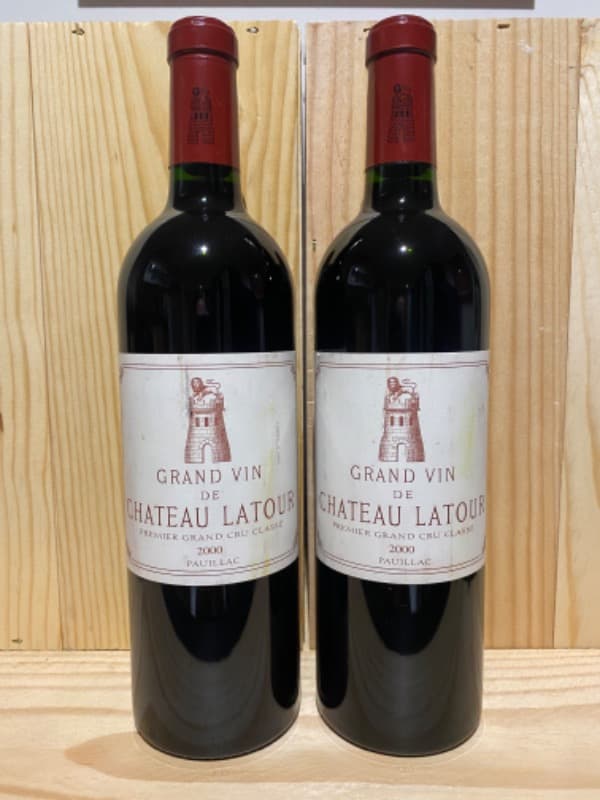2 x Grand Vin de Château Latour, Pauillac, 2000