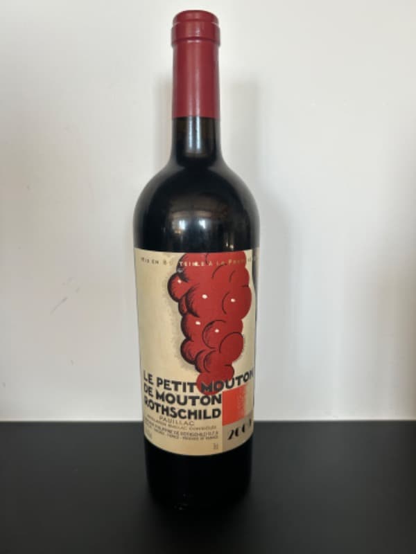 Petit Mouton, Château Mouton Rothschild, Pauillac, 2009