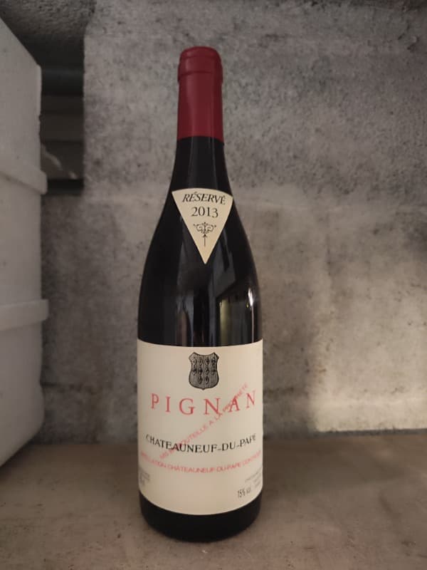 Châteauneuf-du-Pape, Pignan, 2013