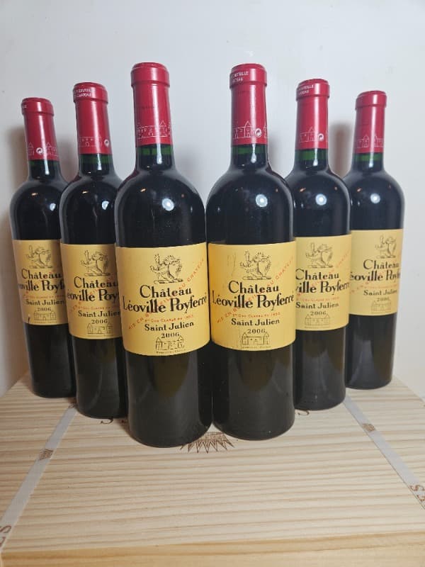 6 x Château Léoville Poyferré, Saint-Julien, 2006
