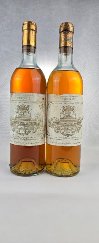 2 x Château Filhot, Sauternes, 1978