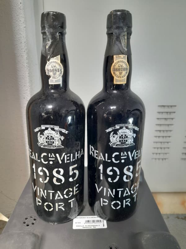 2 x Real Companha Velha vintage, Porto, 1985