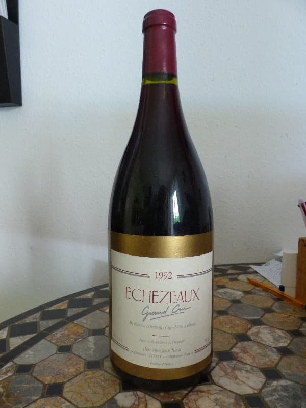 Echézeaux, Grand Cru, Jean BIZOT, 1992 (Magnum)