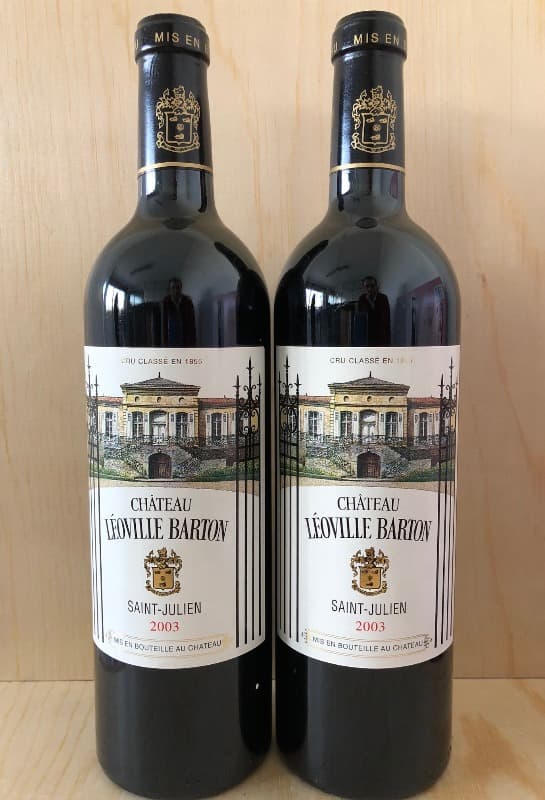 2 x Château Léoville Barton, Saint-Julien, 2003