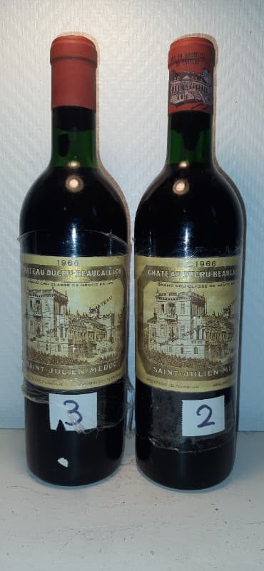 2 x Château Ducru Beaucaillou, Saint-Julien, 1966