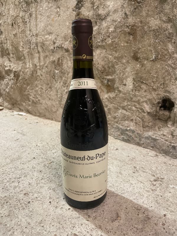 Châteauneuf-du-Pape, Cuvée Marie Beurrier, Henri Bonneau, 2011