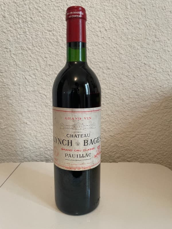 Château Lynch-Bages, Pauillac, 1981