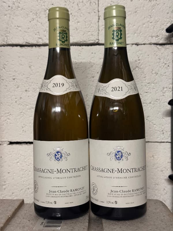 2 x Chassagne-Montrachet, Village, J.C. Ramonet, 2019, 2021