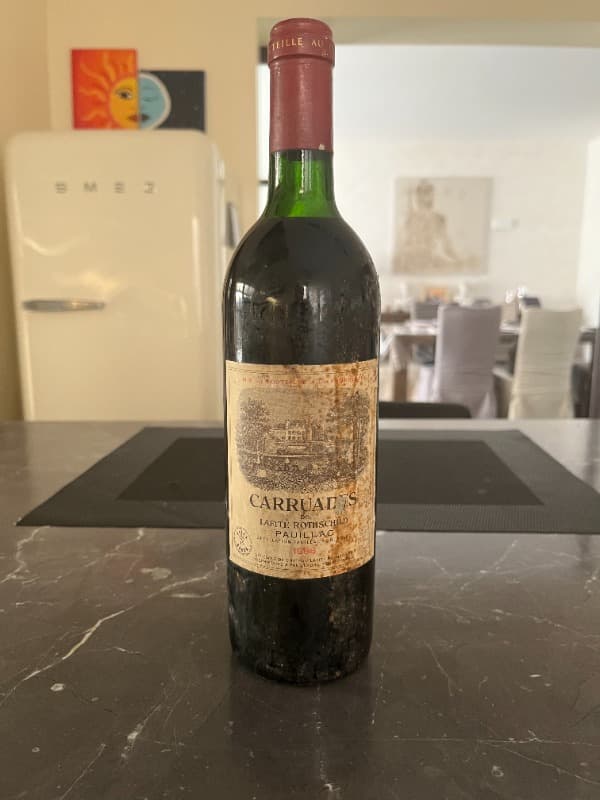 Carruades, Château Lafite Rothschild, Pauillac, 1988