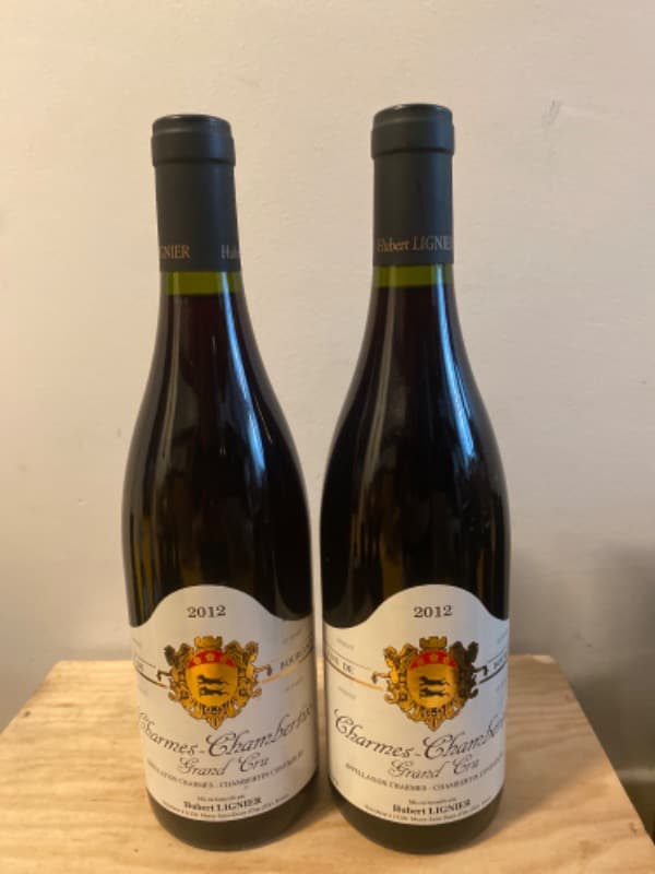 2 x Charmes-Chambertin, Grand Cru, Hubert Lignier, 2012