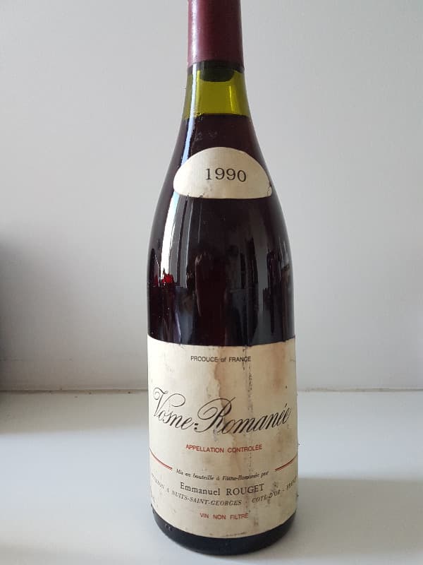 Vosne-Romanée, Emmanuel ROUGET, 1990