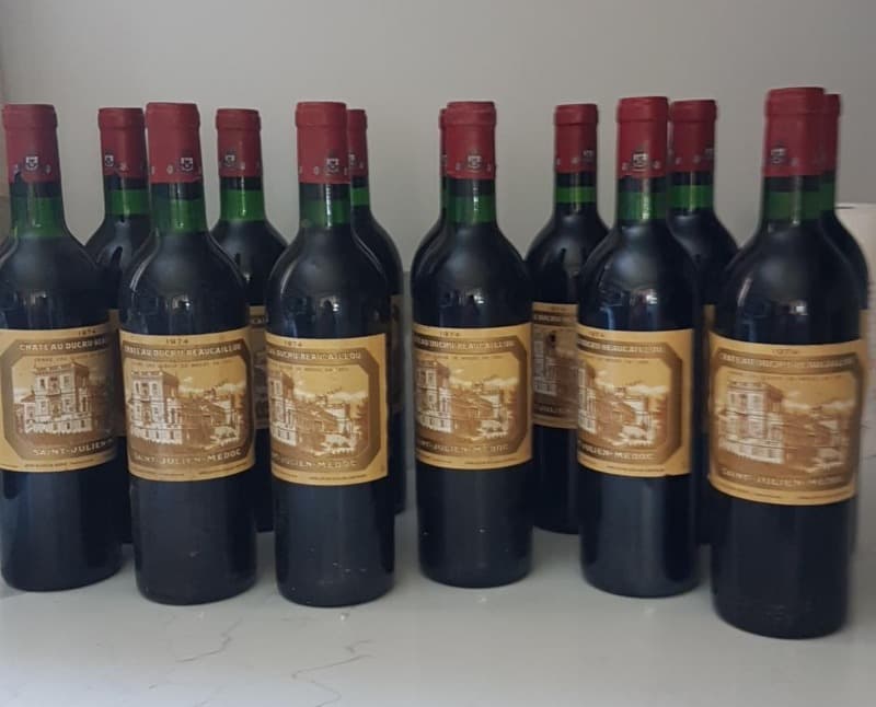 13 x Château Ducru Beaucaillou, Saint-Julien, 1974