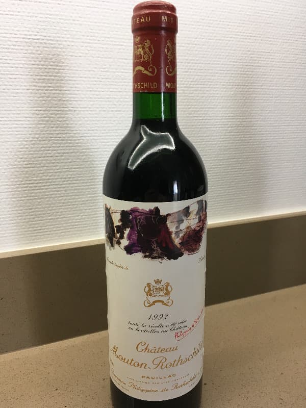 Château Mouton Rothschild, Pauillac, 1992