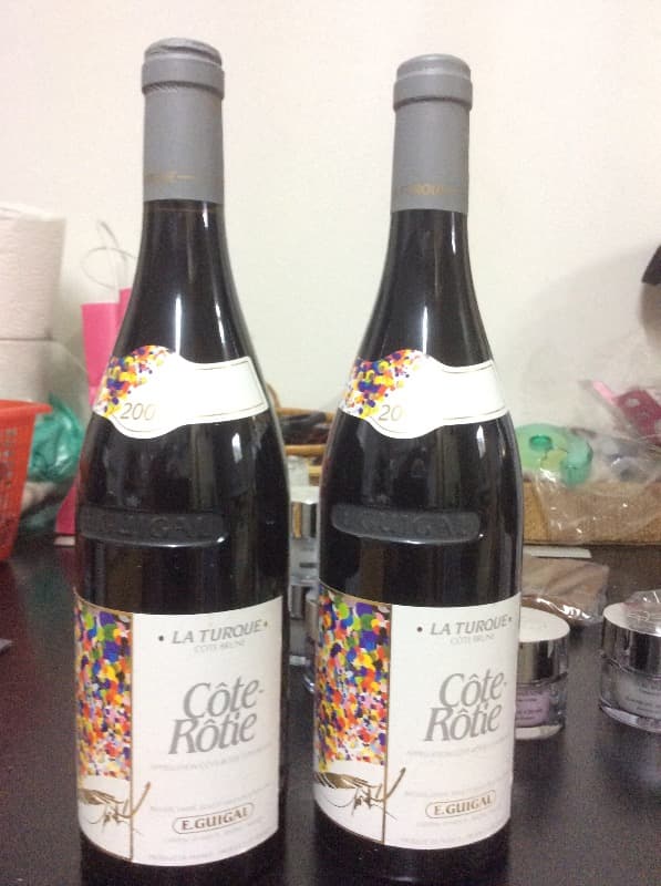 2 x Côte-Rôtie, La Turque, Guigal, 2007