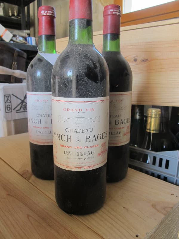 3 x Château Lynch Bages, Pauillac, 1978