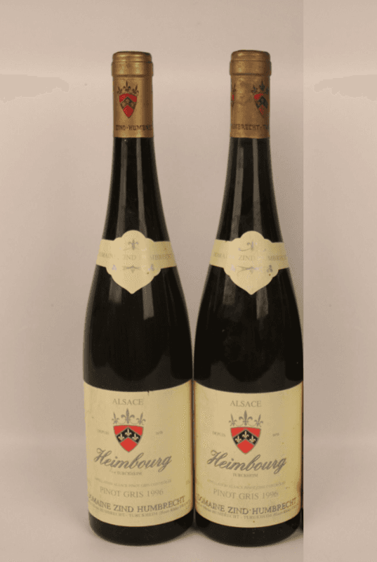 2 x Heinbourg - Pinot Gris, Domaine Zind-Humbrecht, Alsace, 1996