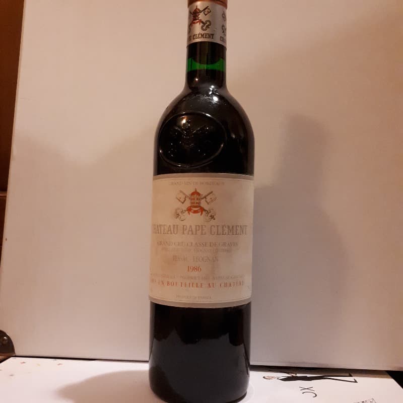 Château Pape Clément, Pessac-Léognan, 1986