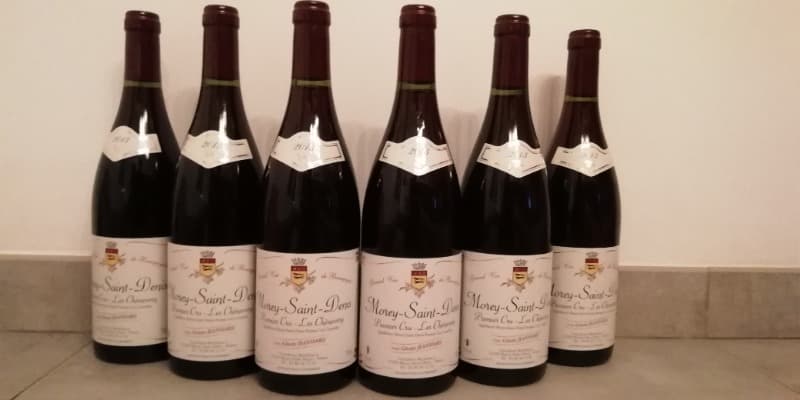 6 x Morey-Saint-Denis, 1er Cru Les Chenevery, Gérard Jeanniard, 2013
