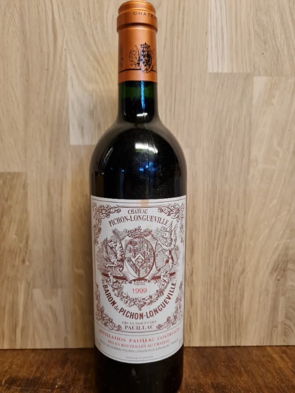 Baron Longueville, château Pichon-Longueville, Pauillac, 1999