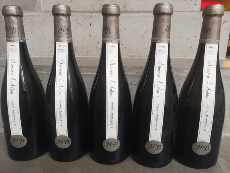 5 x Sancerre d'Antan-Terroir de Silex, Sancerre, Henri Bourgeois, 2007